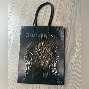 RARE GAME OF THRONES HBO STORE SHOPPING TOTE SIZE BAG